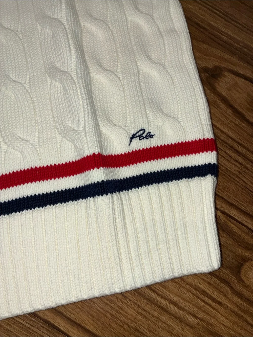 Ralph Lauren Team USA Cricket Sweater Vest